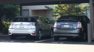 These people upgraded to a Prius L